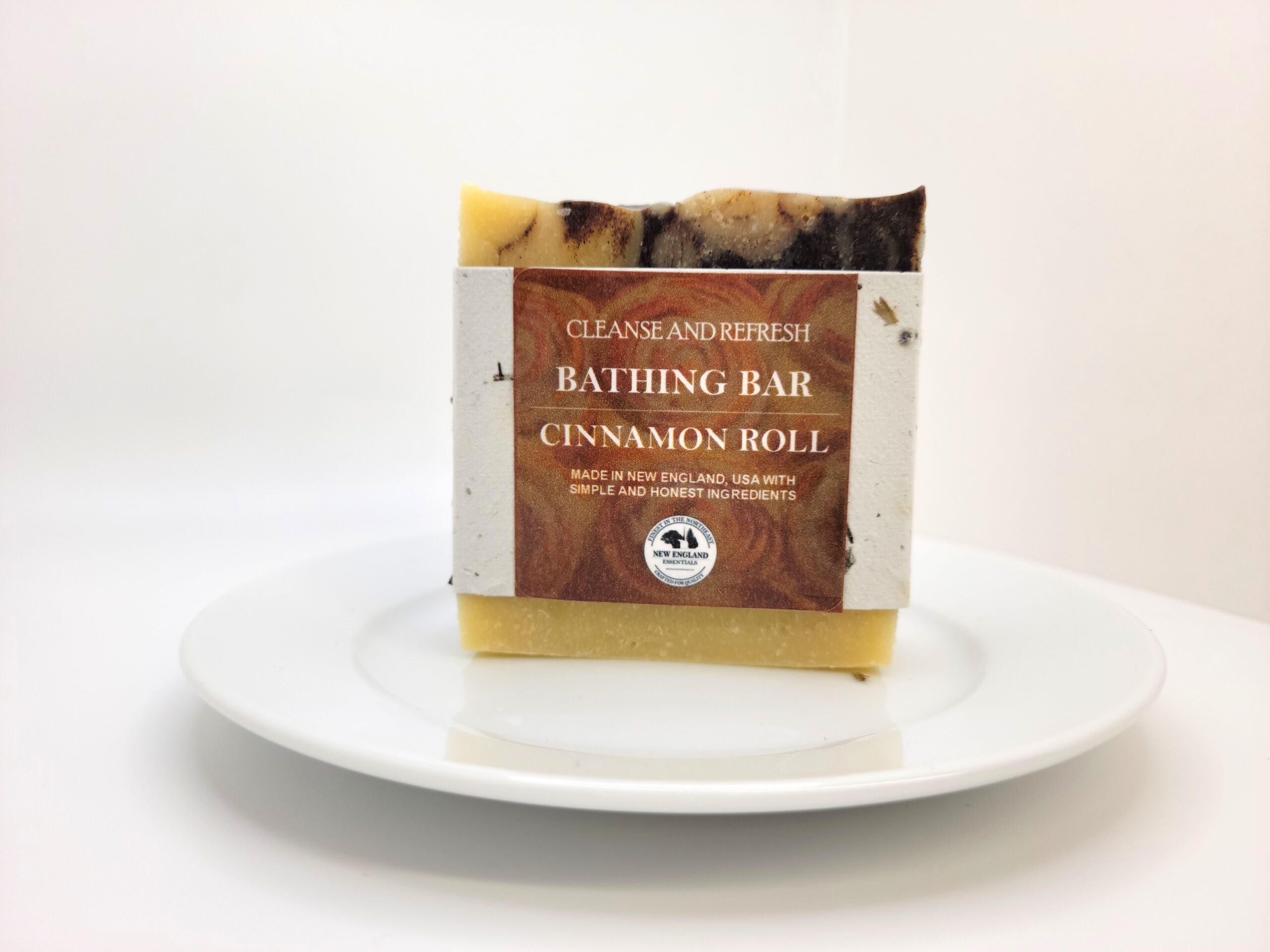 Bathing Bar-CinnamonRollBathingBarbyNewEnglandEssentials1